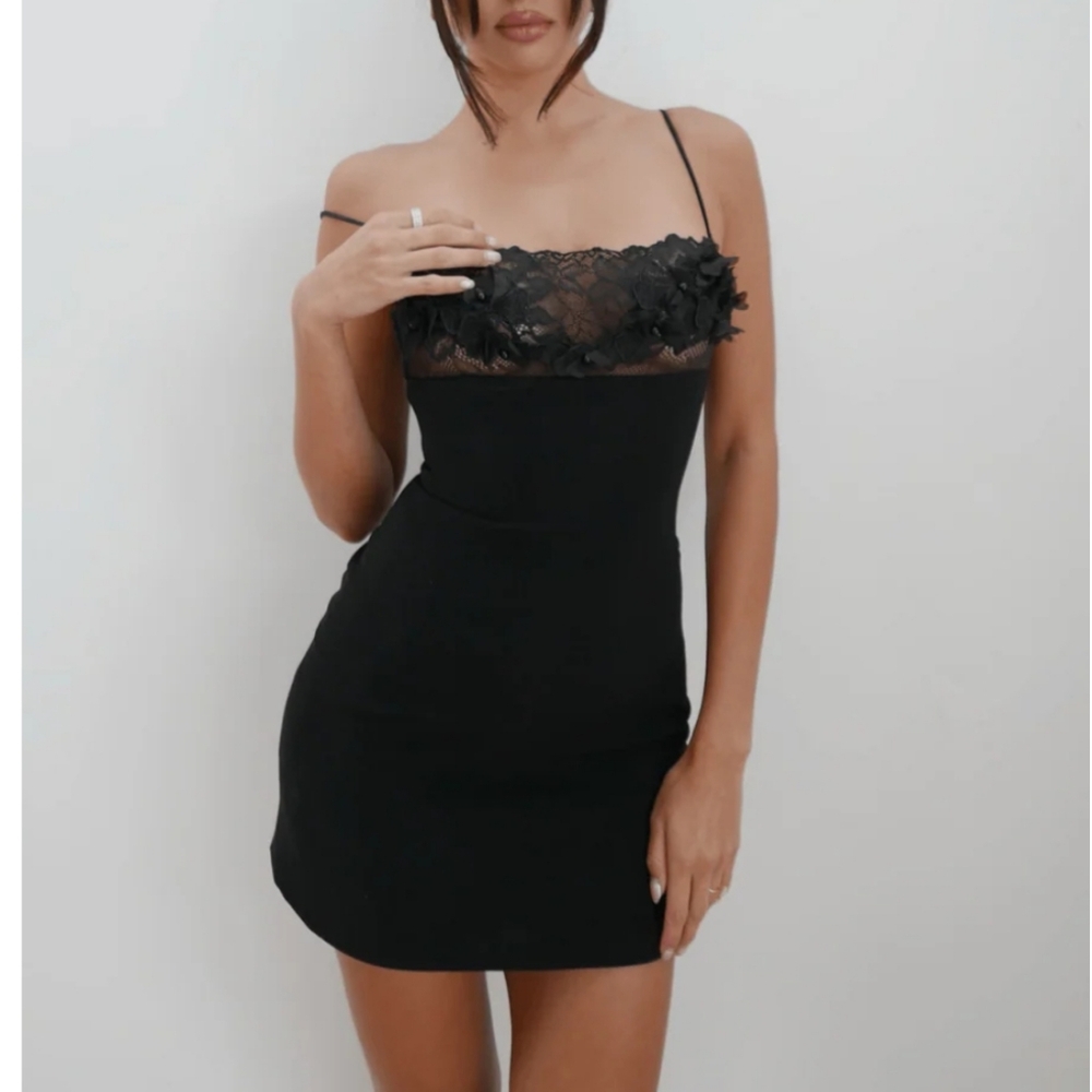 Mixed Gals Lucy Dress Black Size S